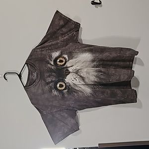 The Mountain Vintage Cat Tee 2XL